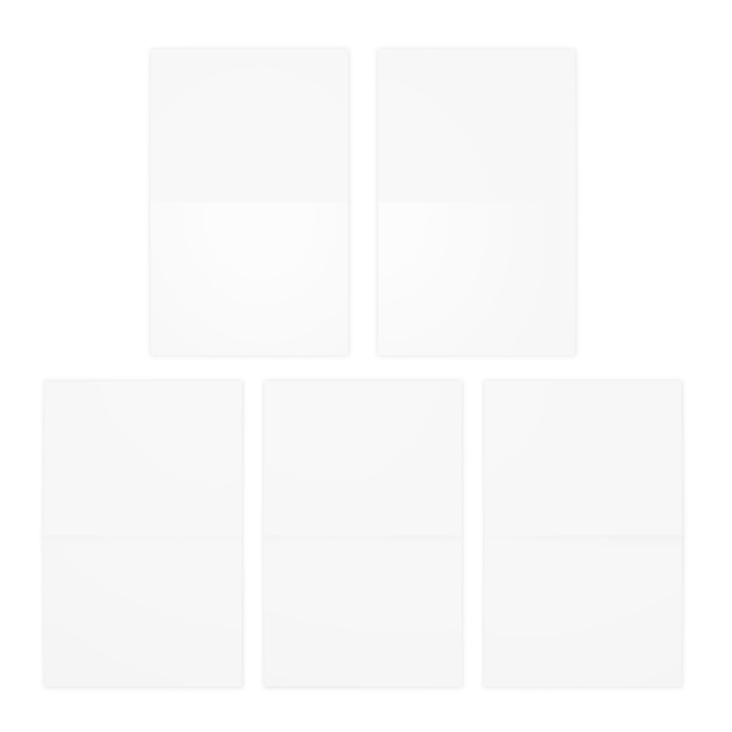 Multi-Design Greeting Cards (5-Pack) Forest scenes