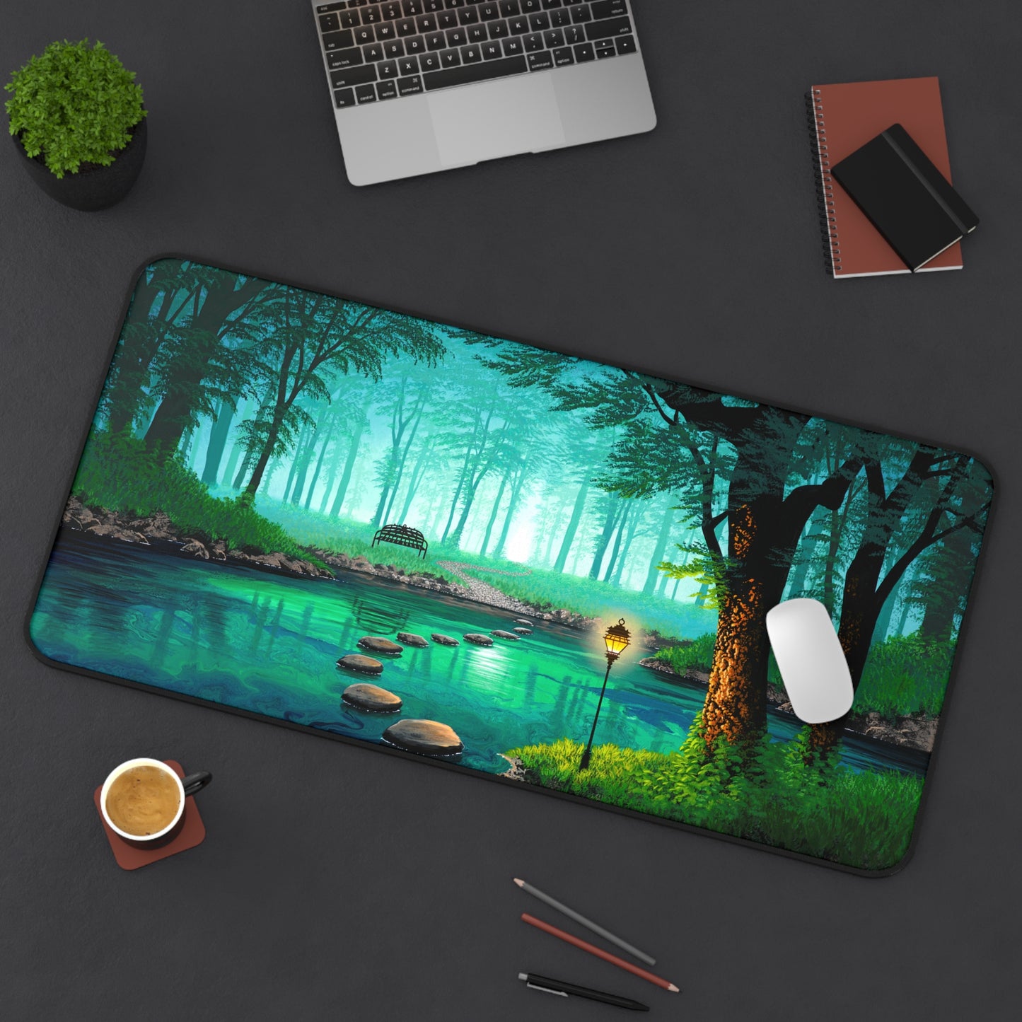Desk Mat - On the Right Path