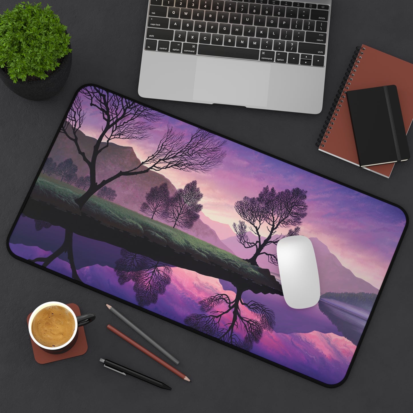 Desk Mat - Purple Dawn