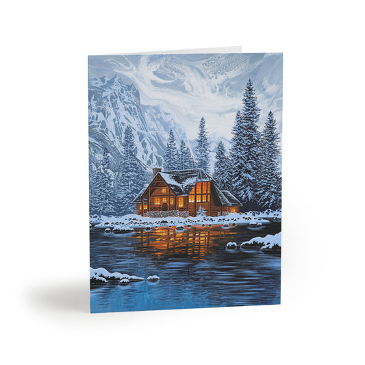 Greeting cards (8, 16, or 24 pack) - Winter Escape