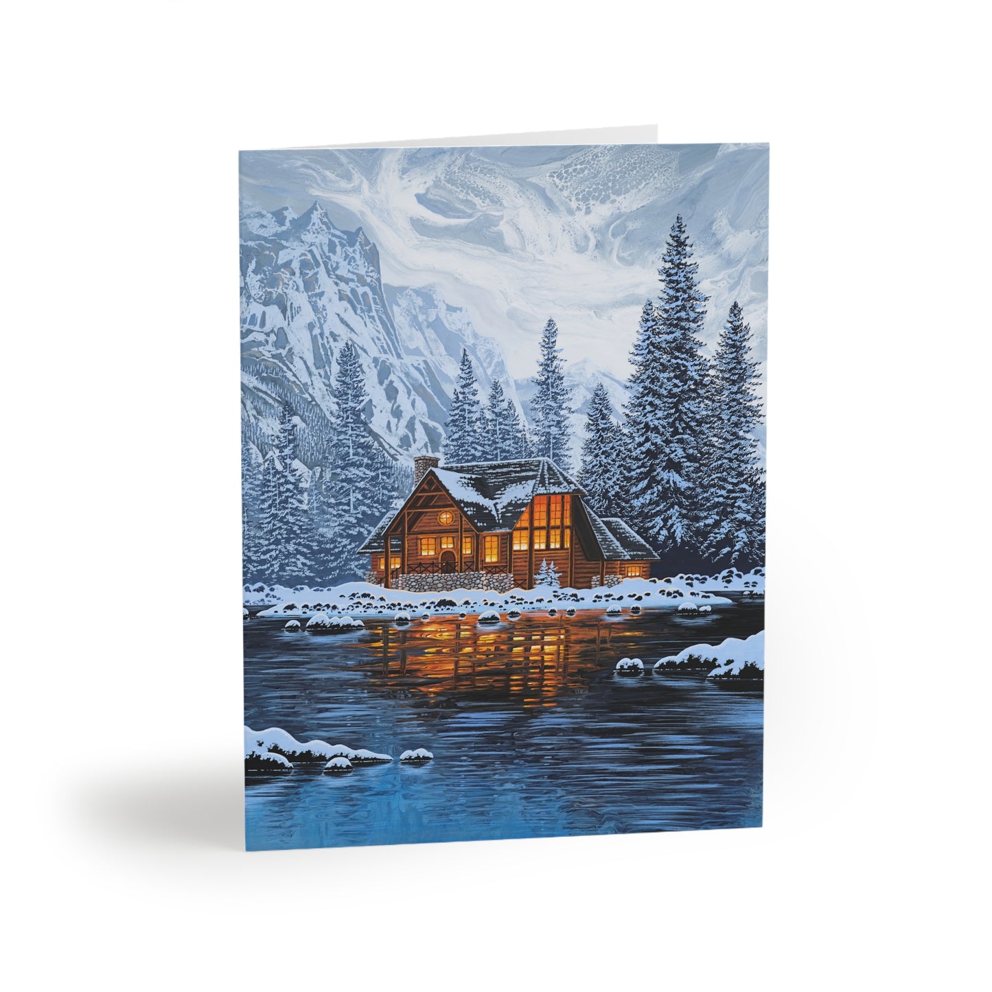 Greeting cards (8, 16, or 24 pack) - Winter Escape