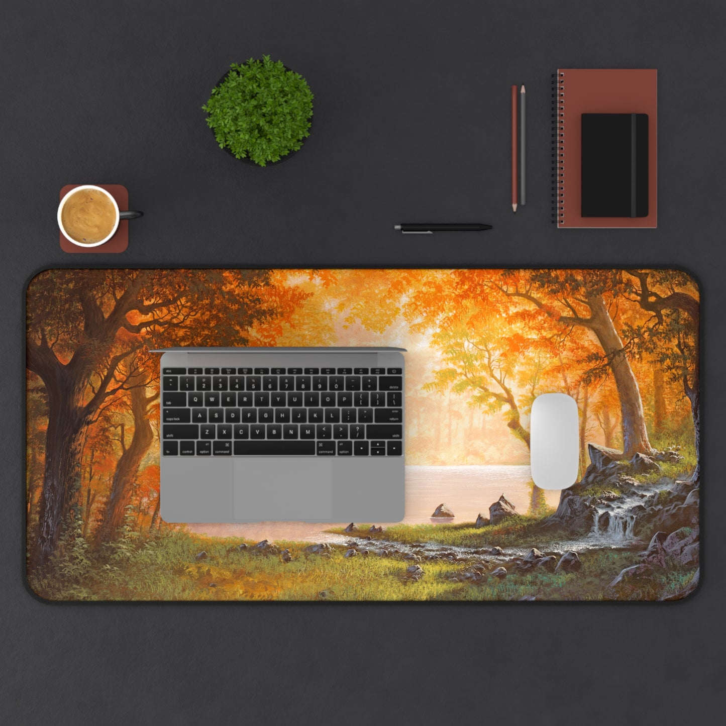 Desk Mat - Autumn Heart