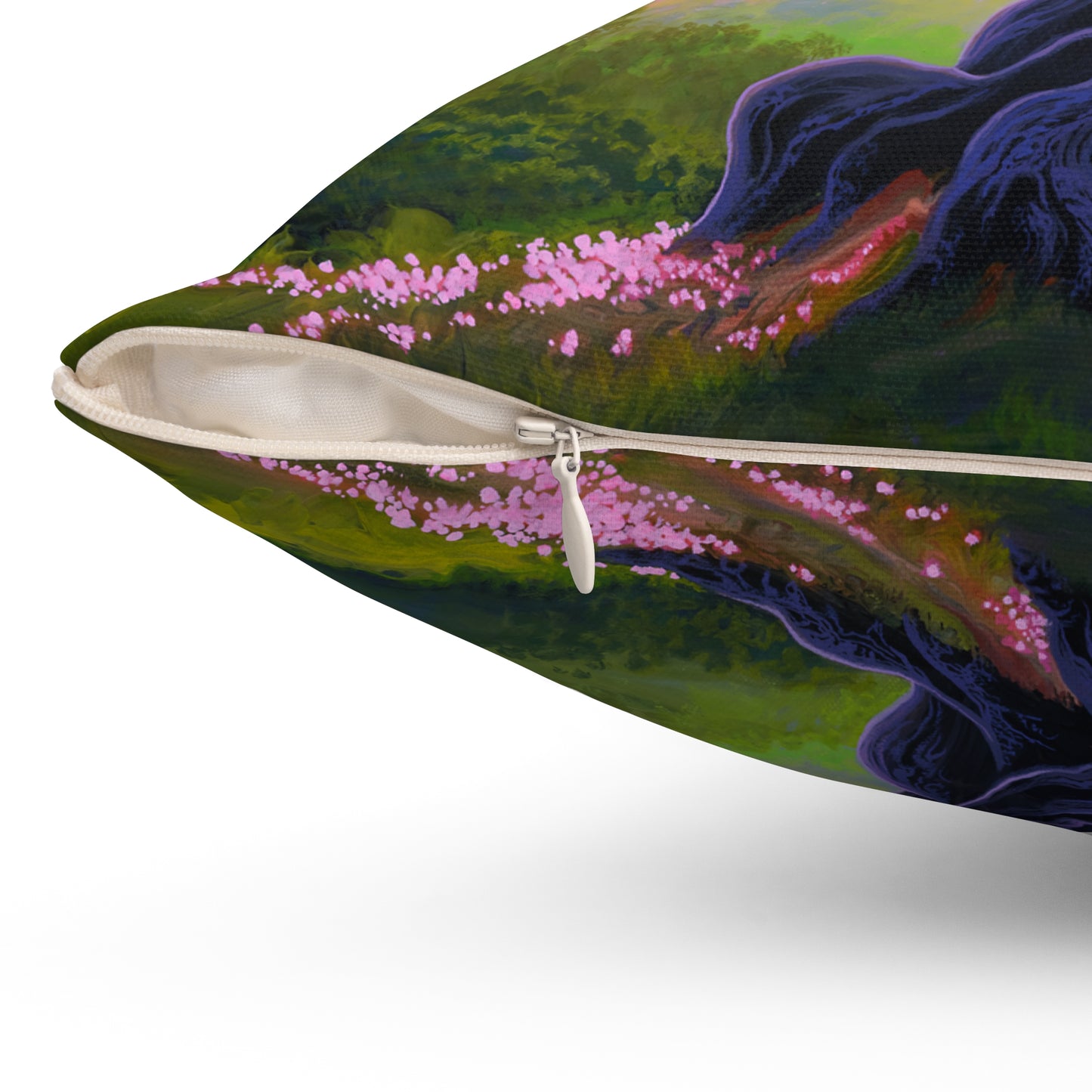 Spun Polyester Square Pillow - Spring to Life