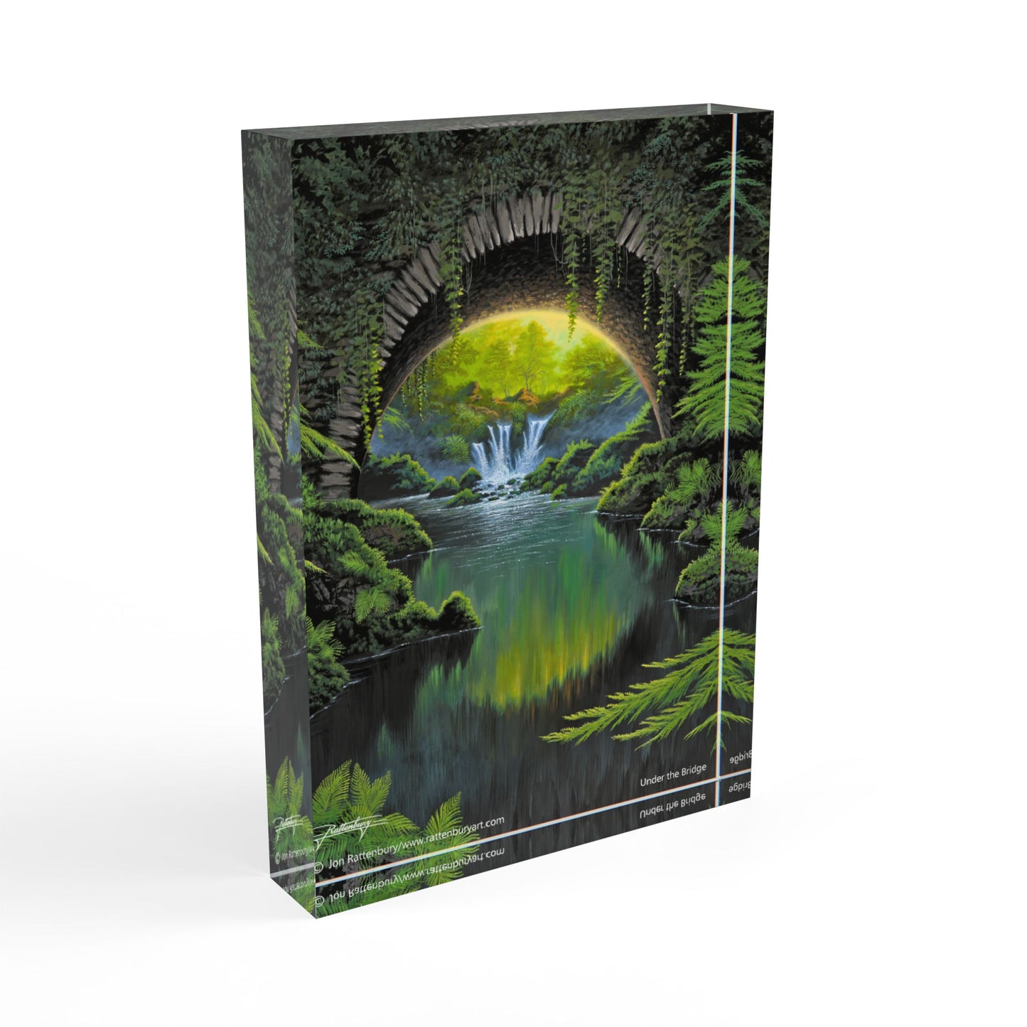Acrylic Photo Block - Under the Bridge