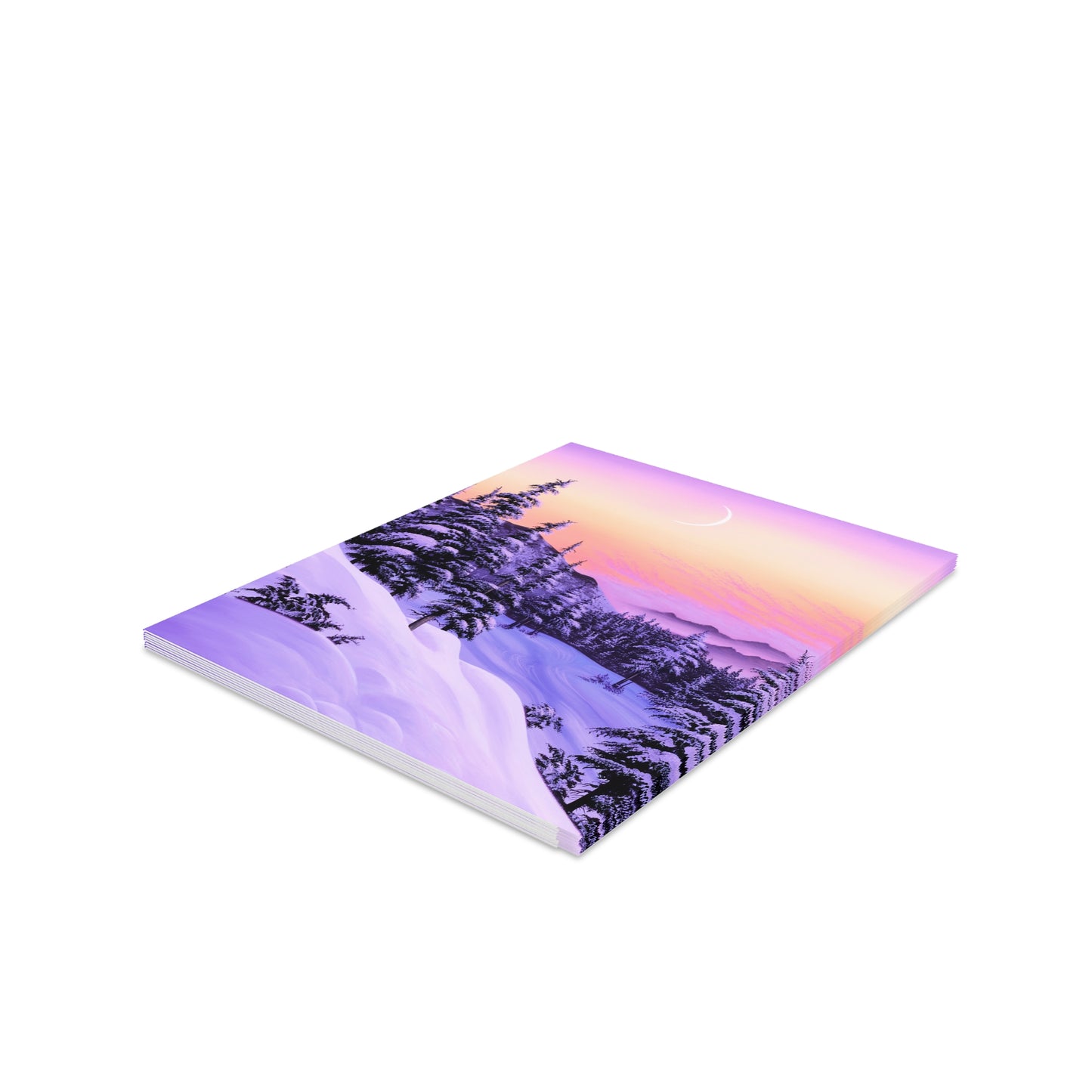 Greeting cards (8, 16, or 24 pack) - Winter Moon