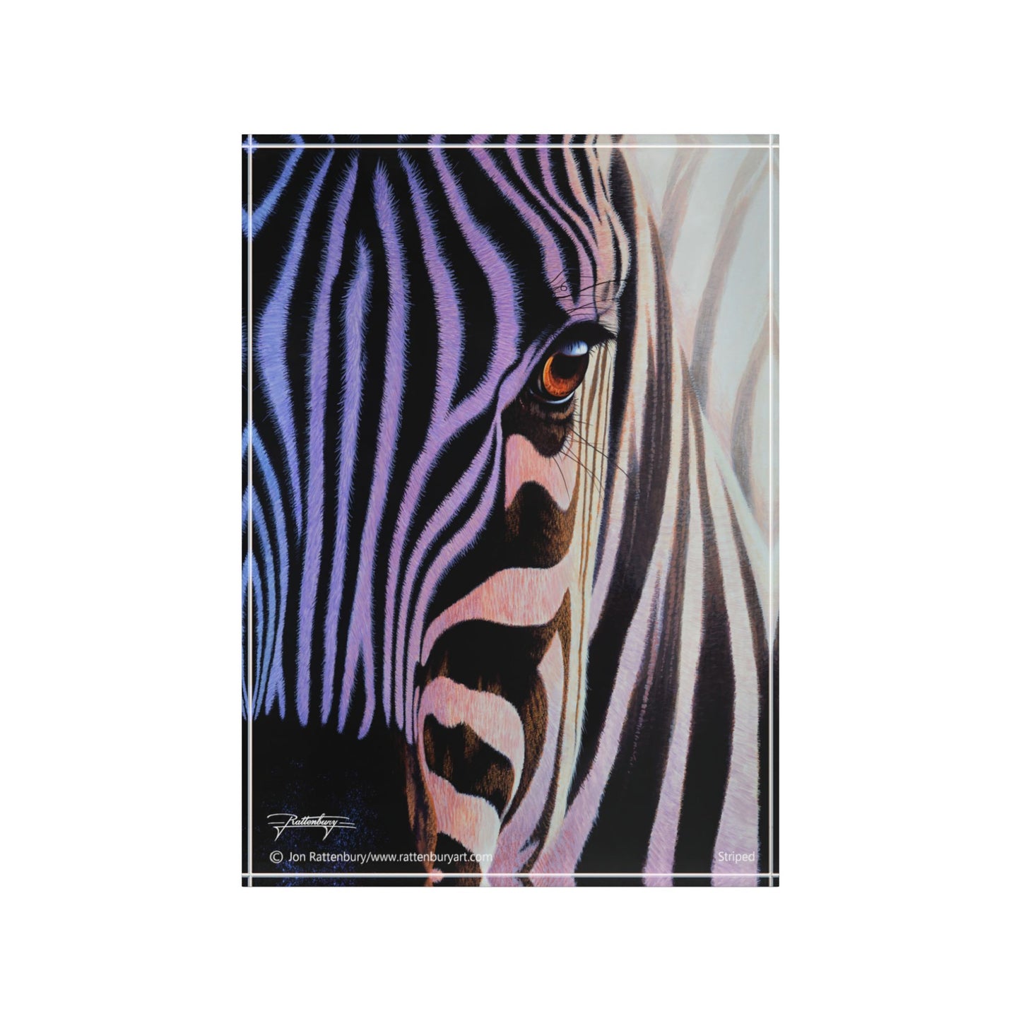 Acrylic Photo Block - Striped