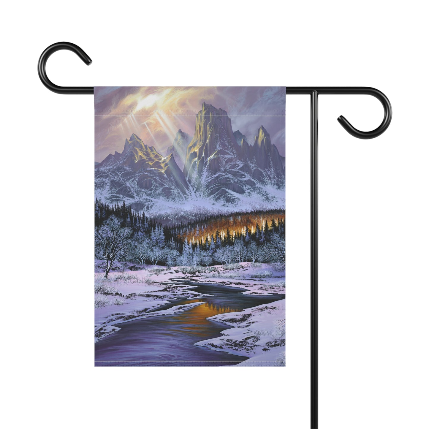 Garden & House Banner - Sunlit Symphony