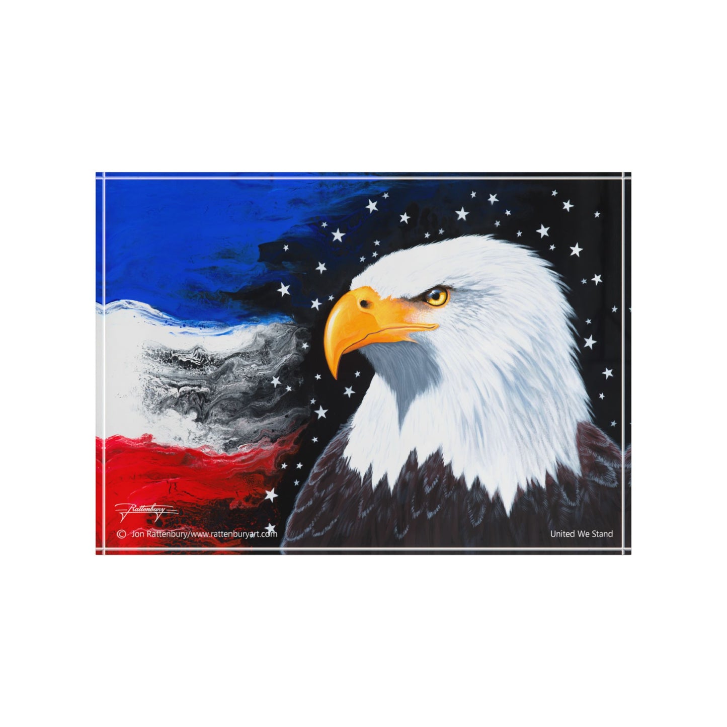 Acrylic Photo Block - United We Stand