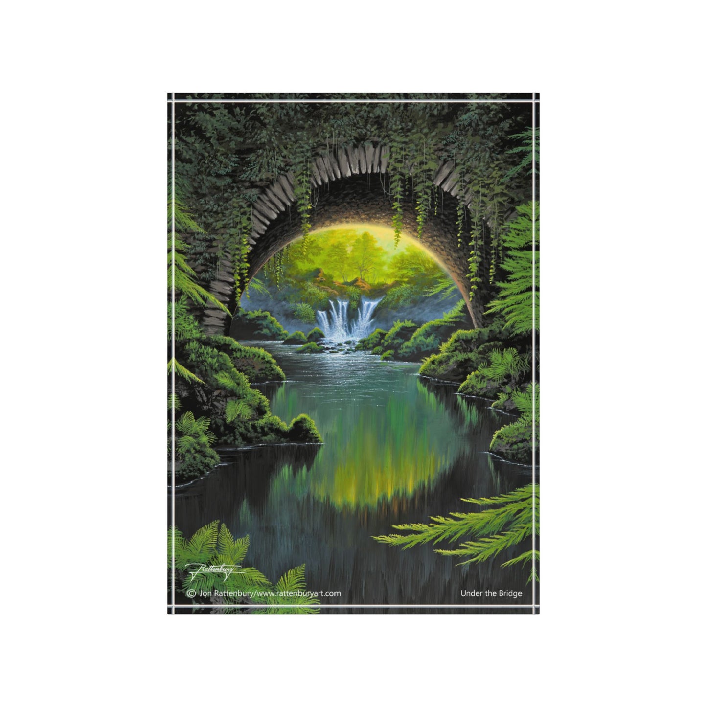 Acrylic Photo Block - Under the Bridge