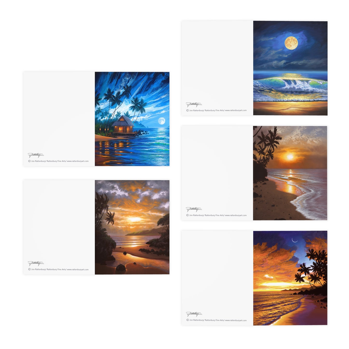 Multi-Design Greeting Cards (5-Pack)