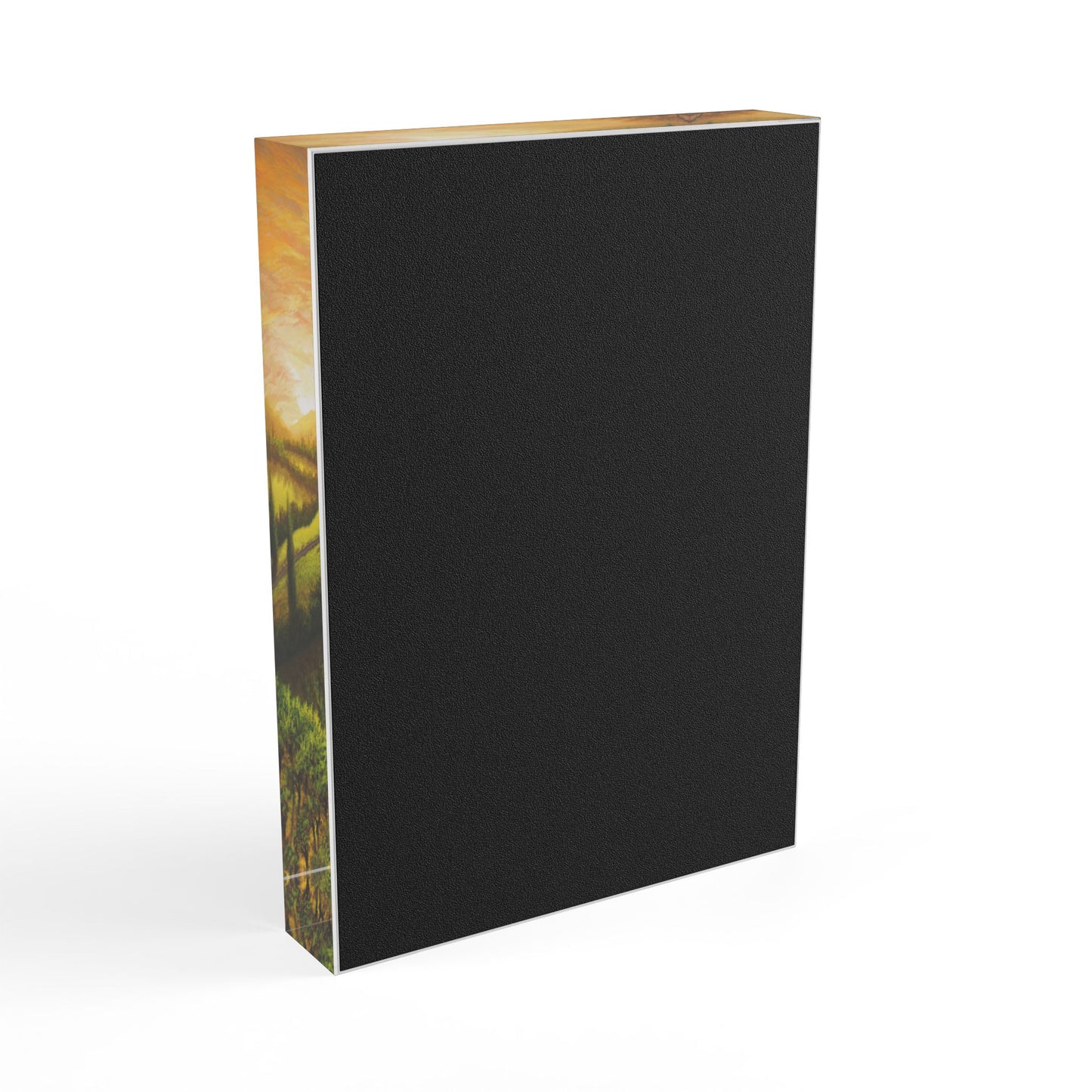 Acrylic Photo Block - Vineyard Glow