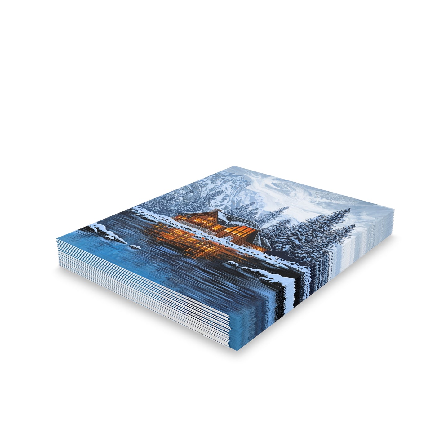 Greeting cards (8, 16, or 24 pack) - Winter Escape