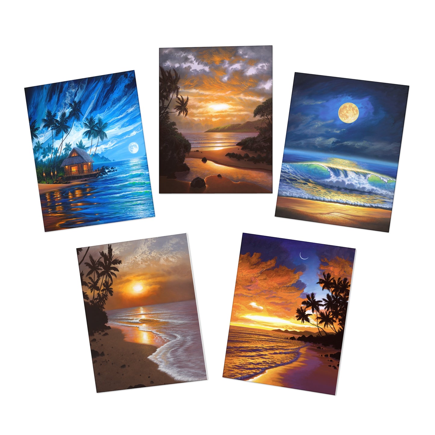 Multi-Design Greeting Cards (5-Pack)
