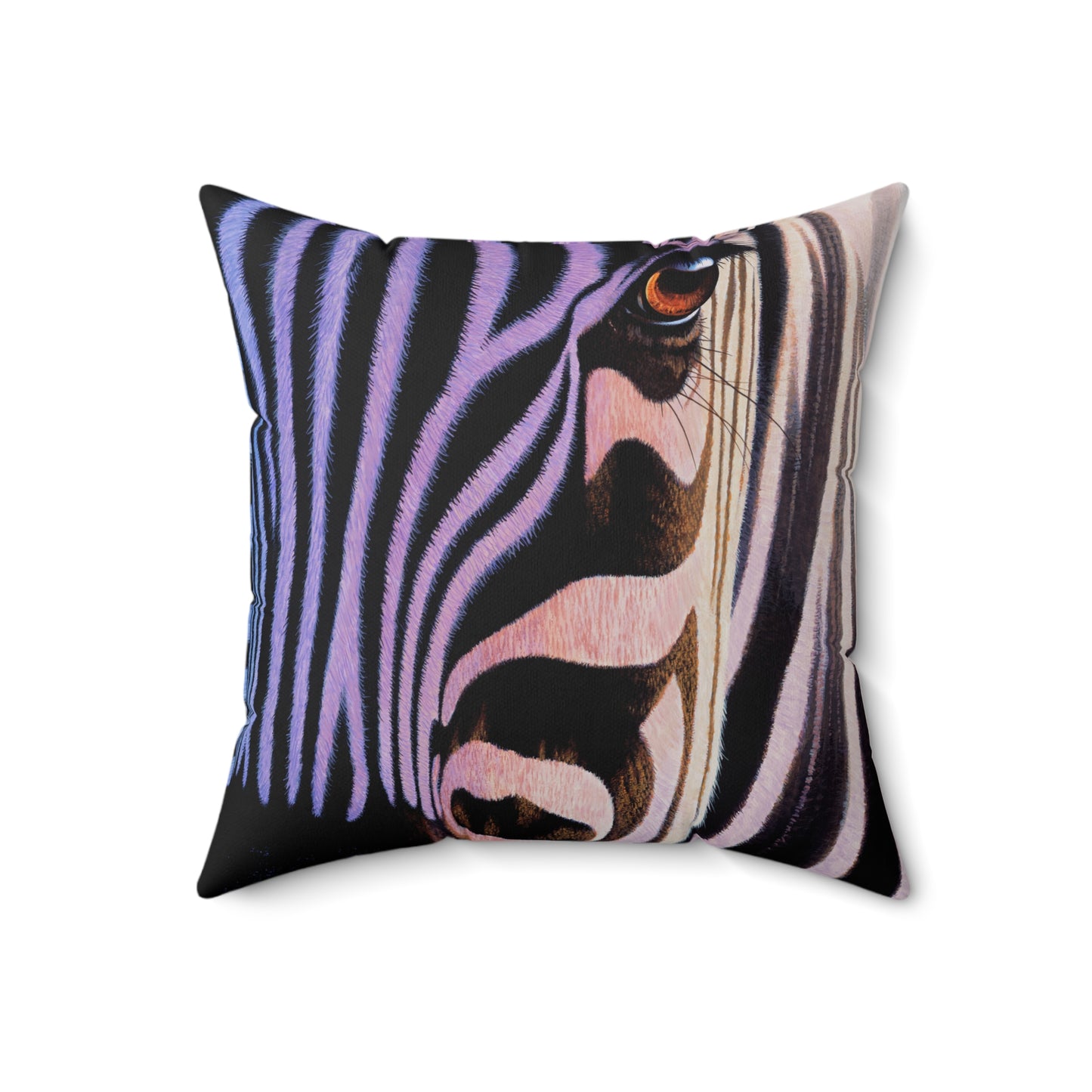 Spun Polyester Square Pillow - Striped