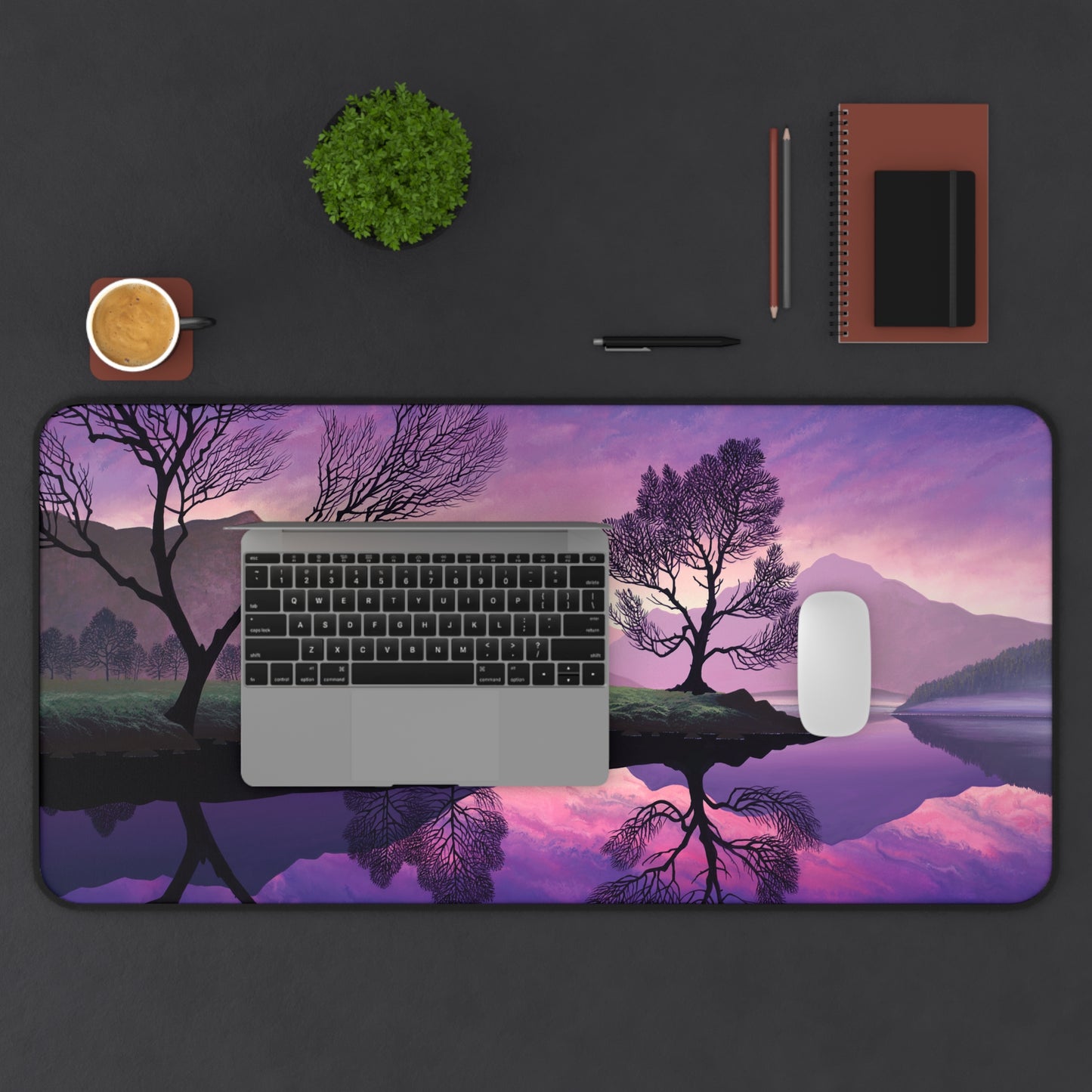 Desk Mat - Purple Dawn
