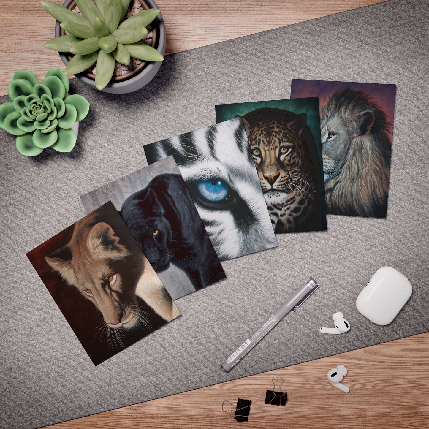 Multi-Design Greeting Cards (5-Pack)