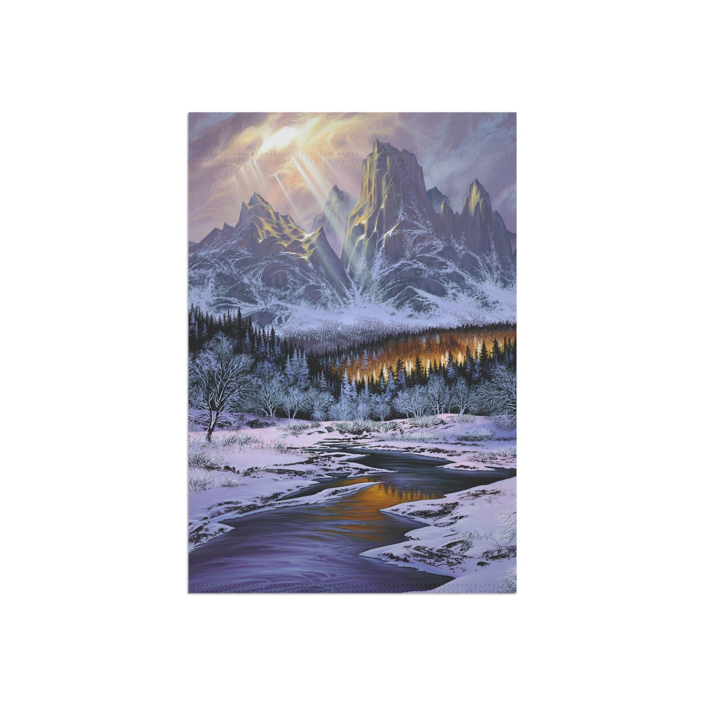 Garden & House Banner - Sunlit Symphony
