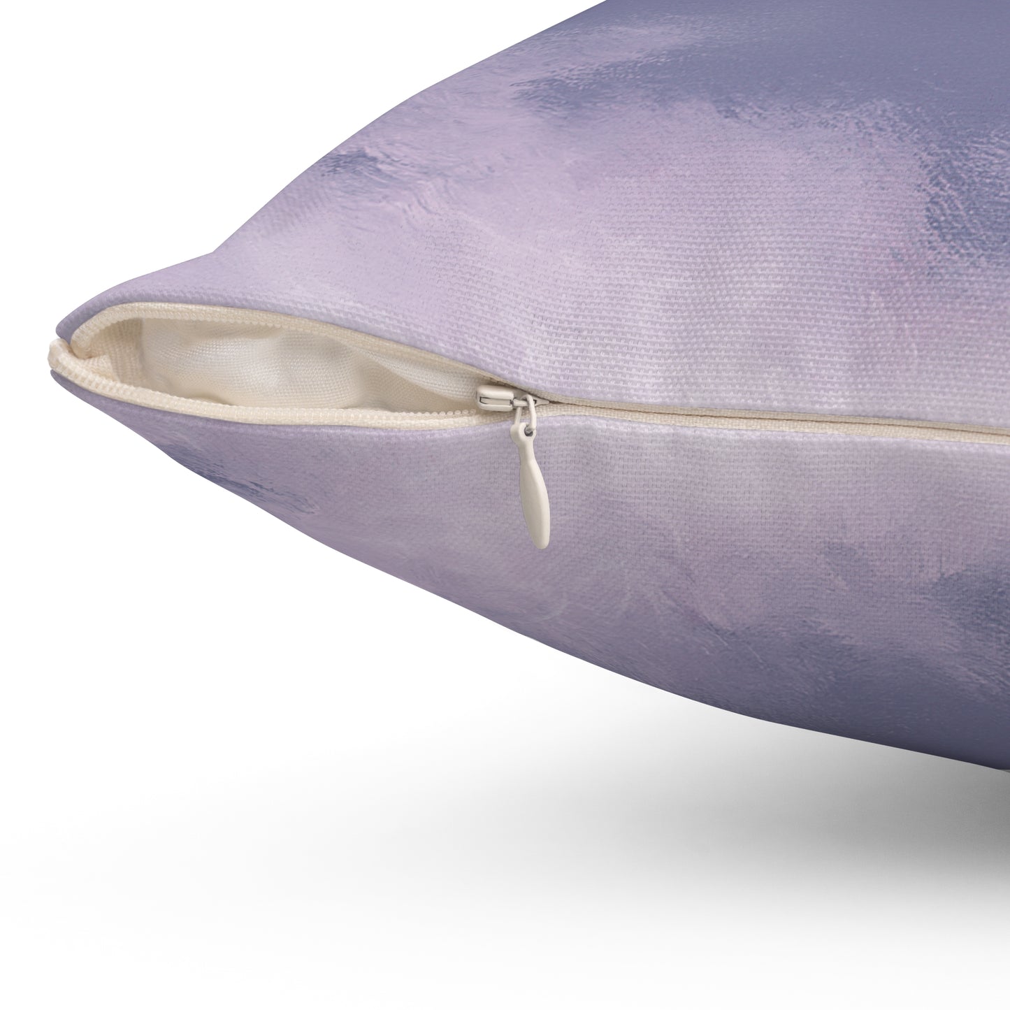 Spun Polyester Square Pillow - Evening Sakura