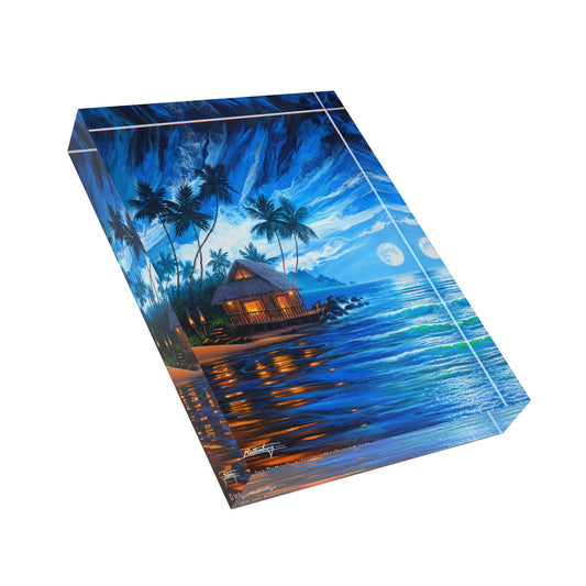 Acrylic Photo Block - Escape to Paradise