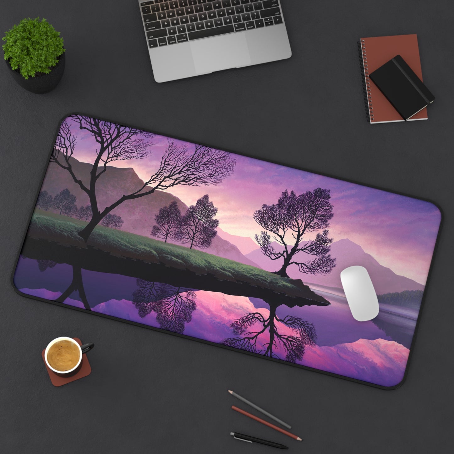 Desk Mat - Purple Dawn