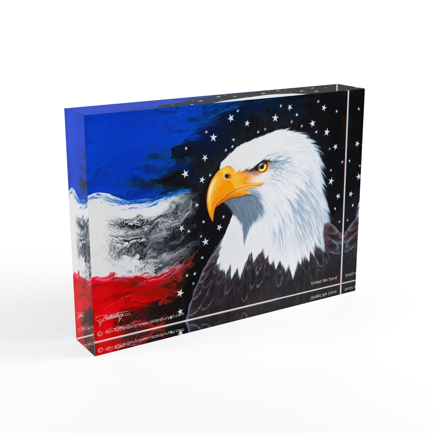Acrylic Photo Block - United We Stand