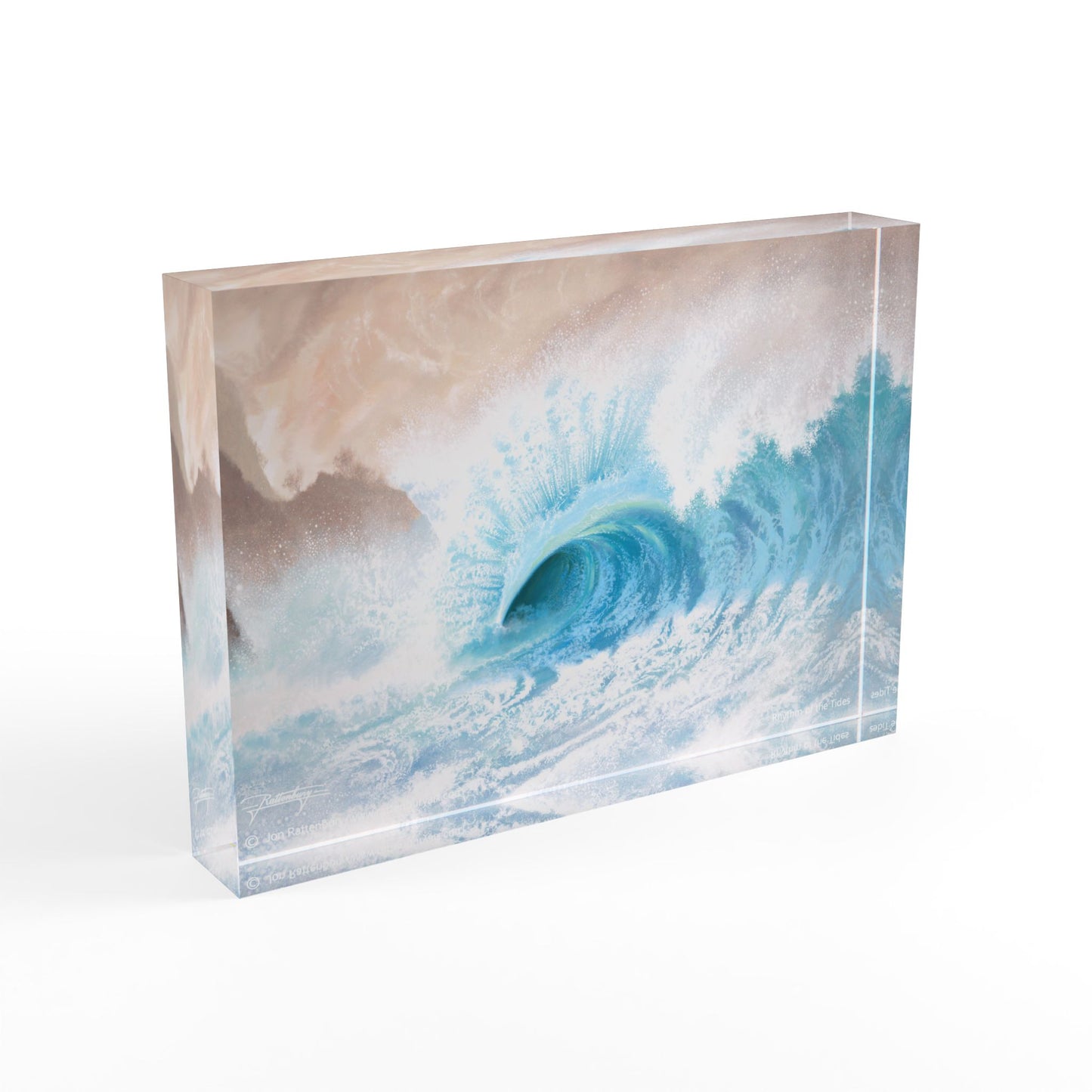 Acrylic Photo Block - Rhythm of the Tides