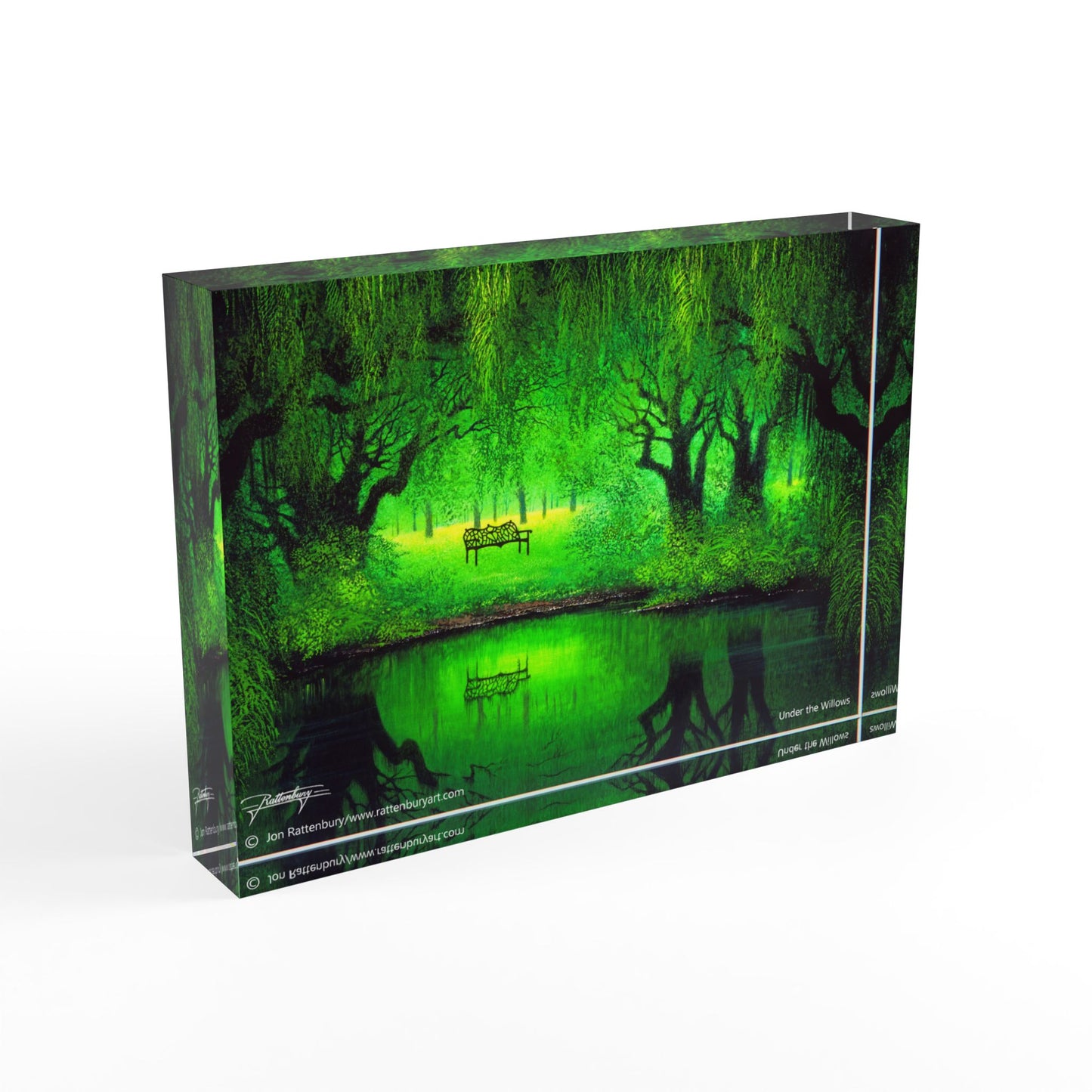 Acrylic Photo Block - Under the Willows
