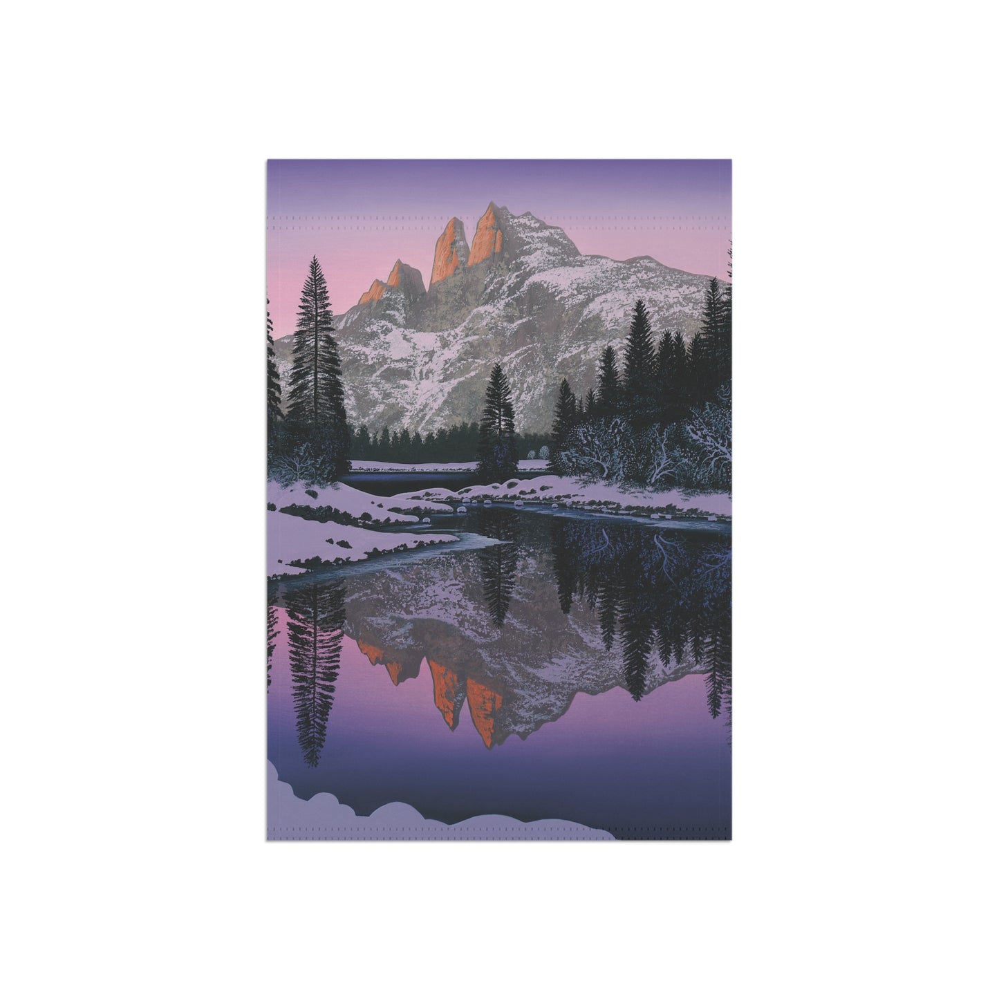 Garden & House Banner - Majestic Reflections