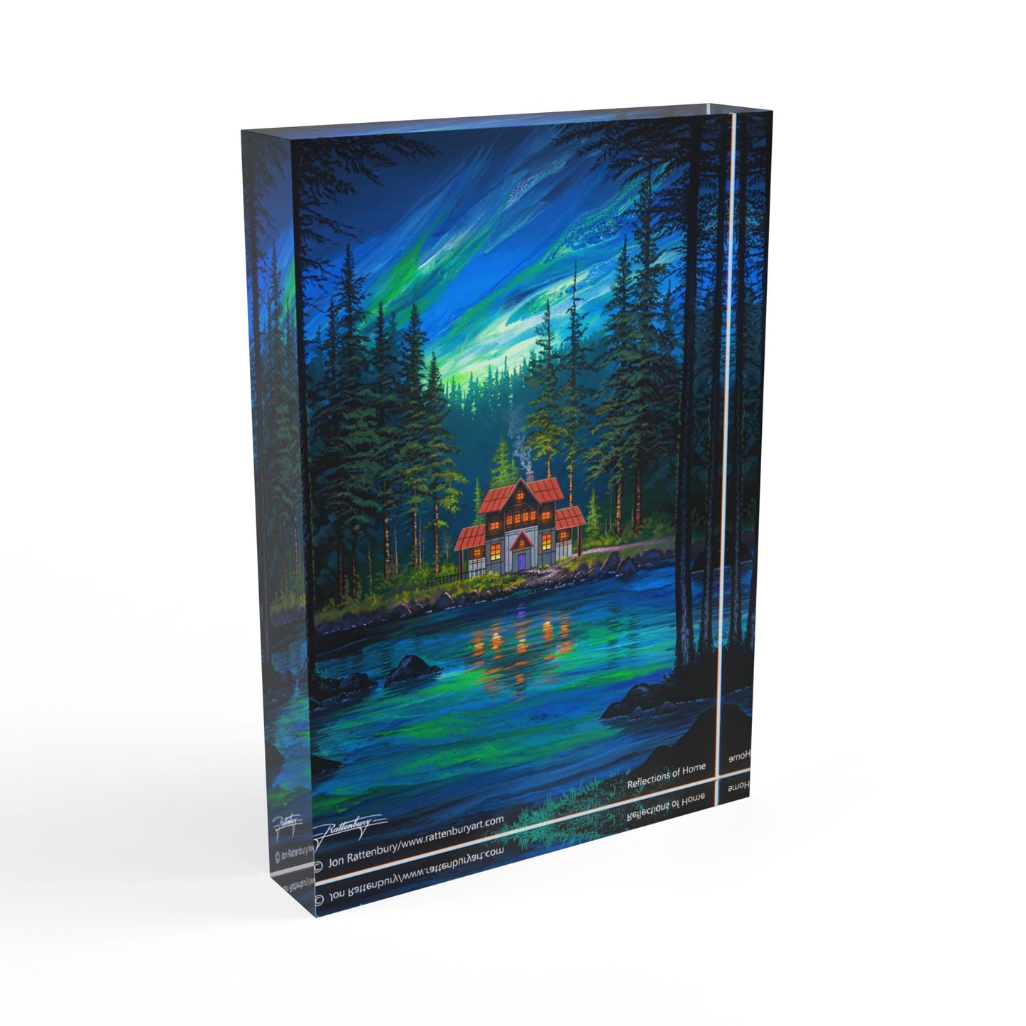 Acrylic Photo Block - Reflections of Home
