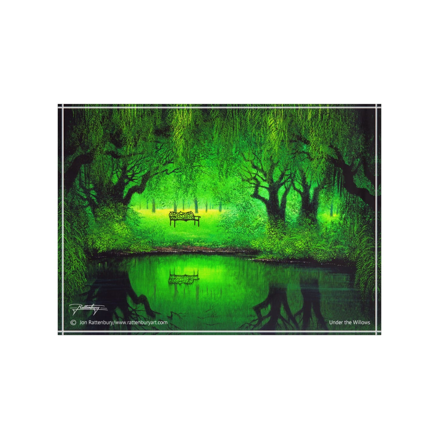 Acrylic Photo Block - Under the Willows
