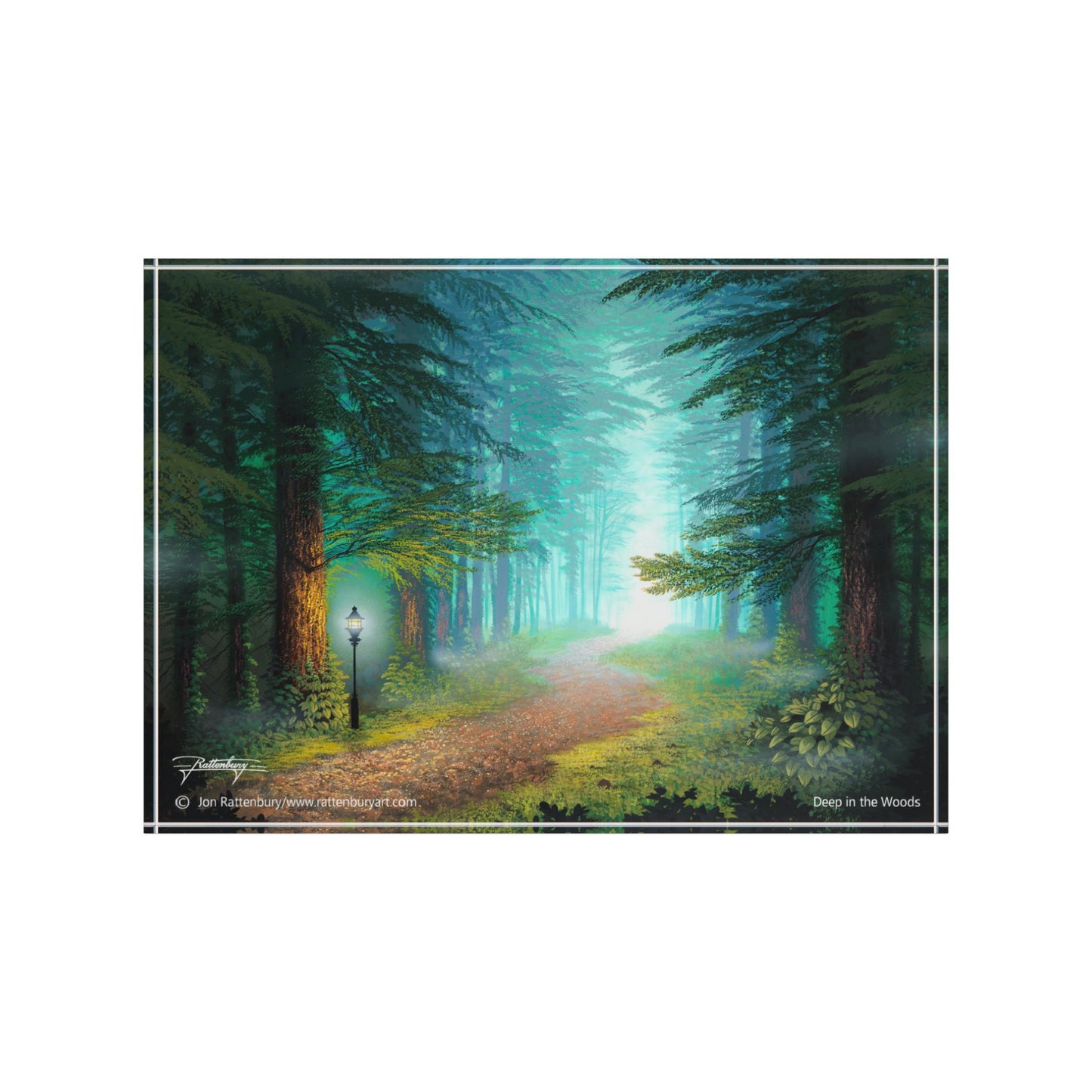 Acrylic Photo Block - Deep in the Woods