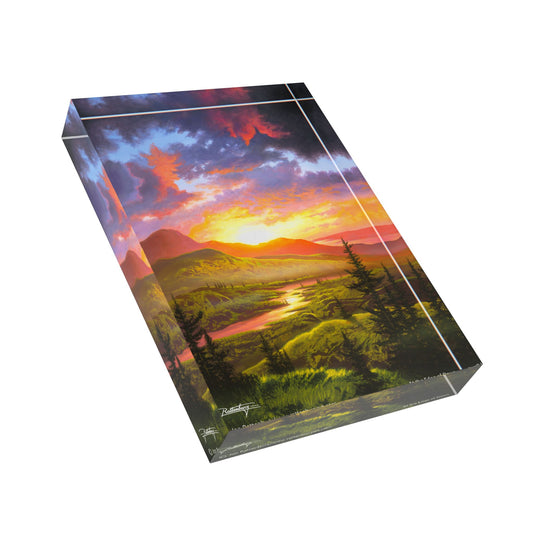 Acrylic Photo Block - At the Edge of Dawn