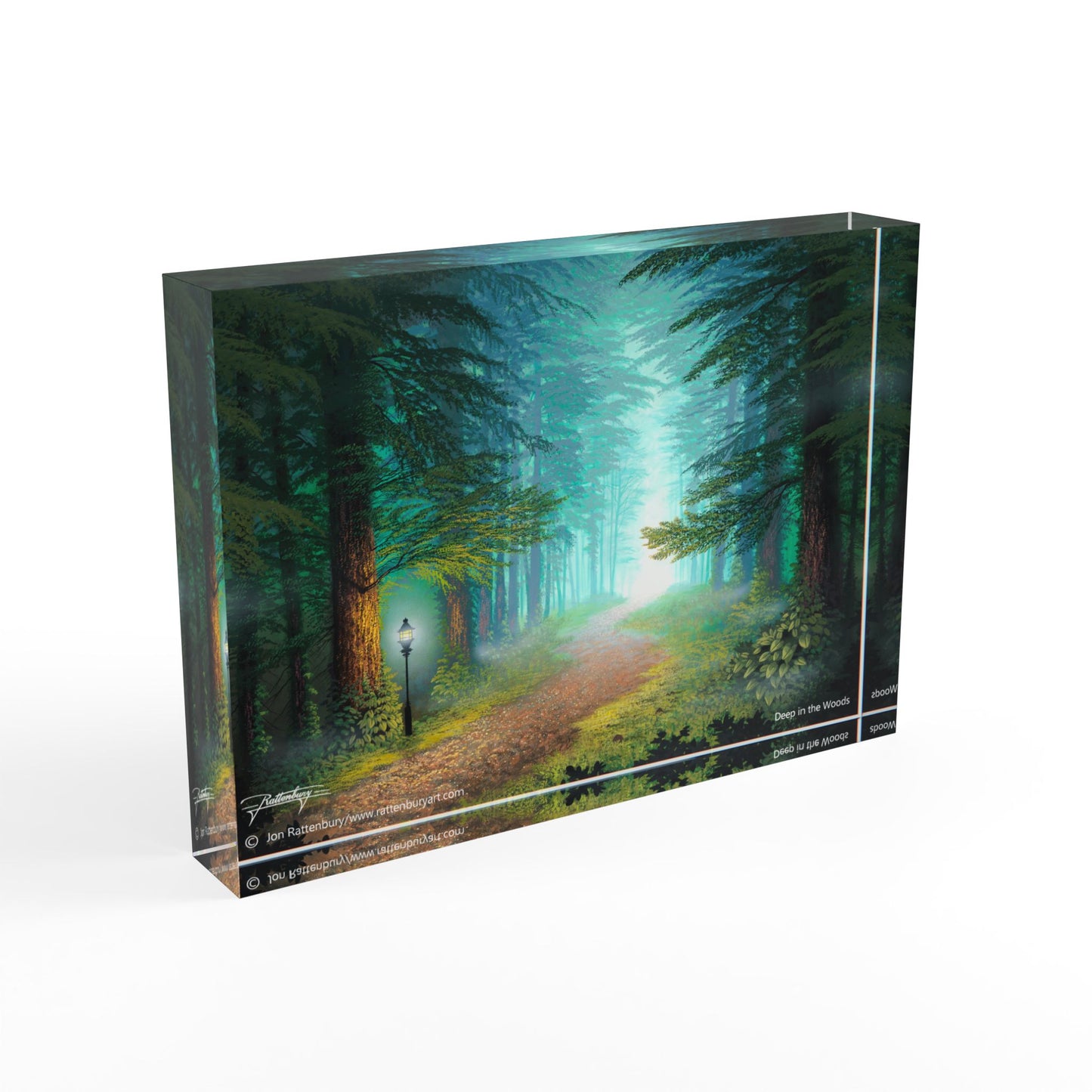 Acrylic Photo Block - Deep in the Woods