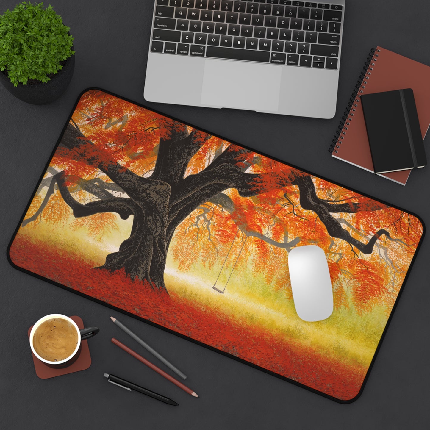 Desk Mat - The Autumn Swing