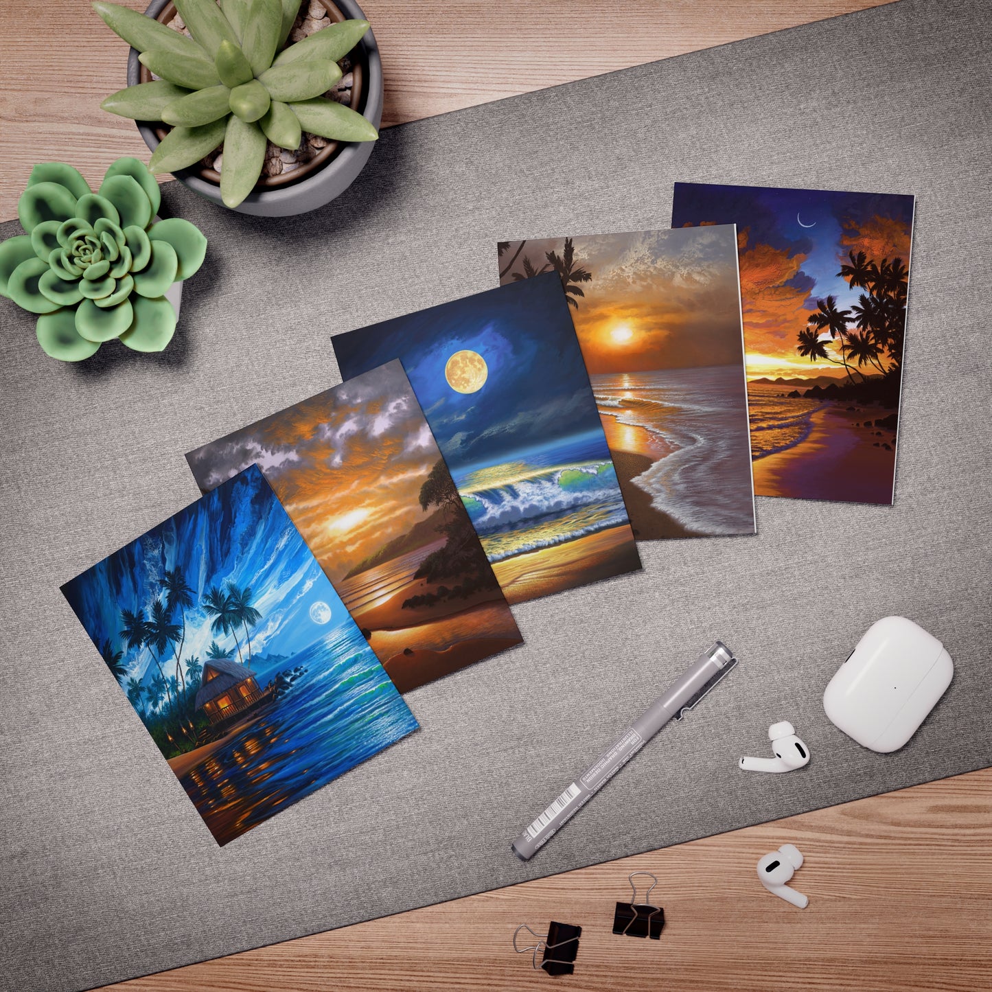 Multi-Design Greeting Cards (5-Pack)