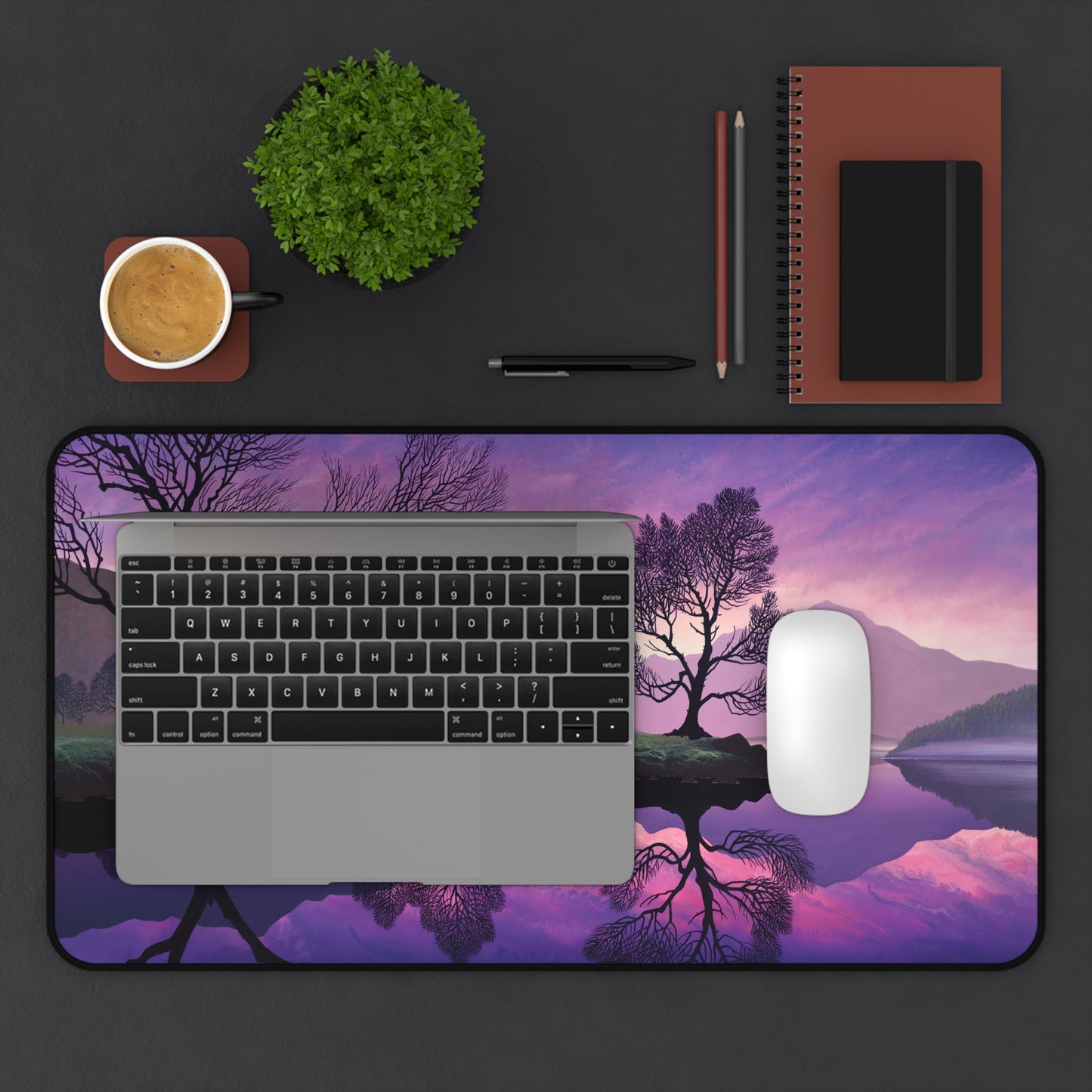 Desk Mat - Purple Dawn
