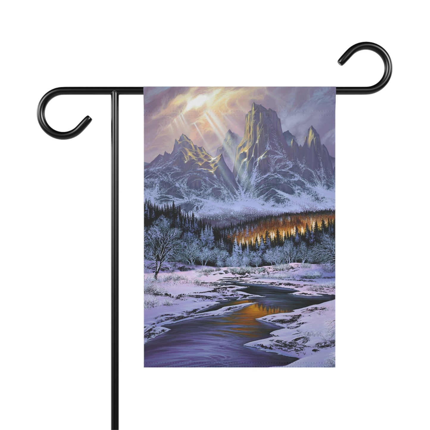 Garden & House Banner - Sunlit Symphony