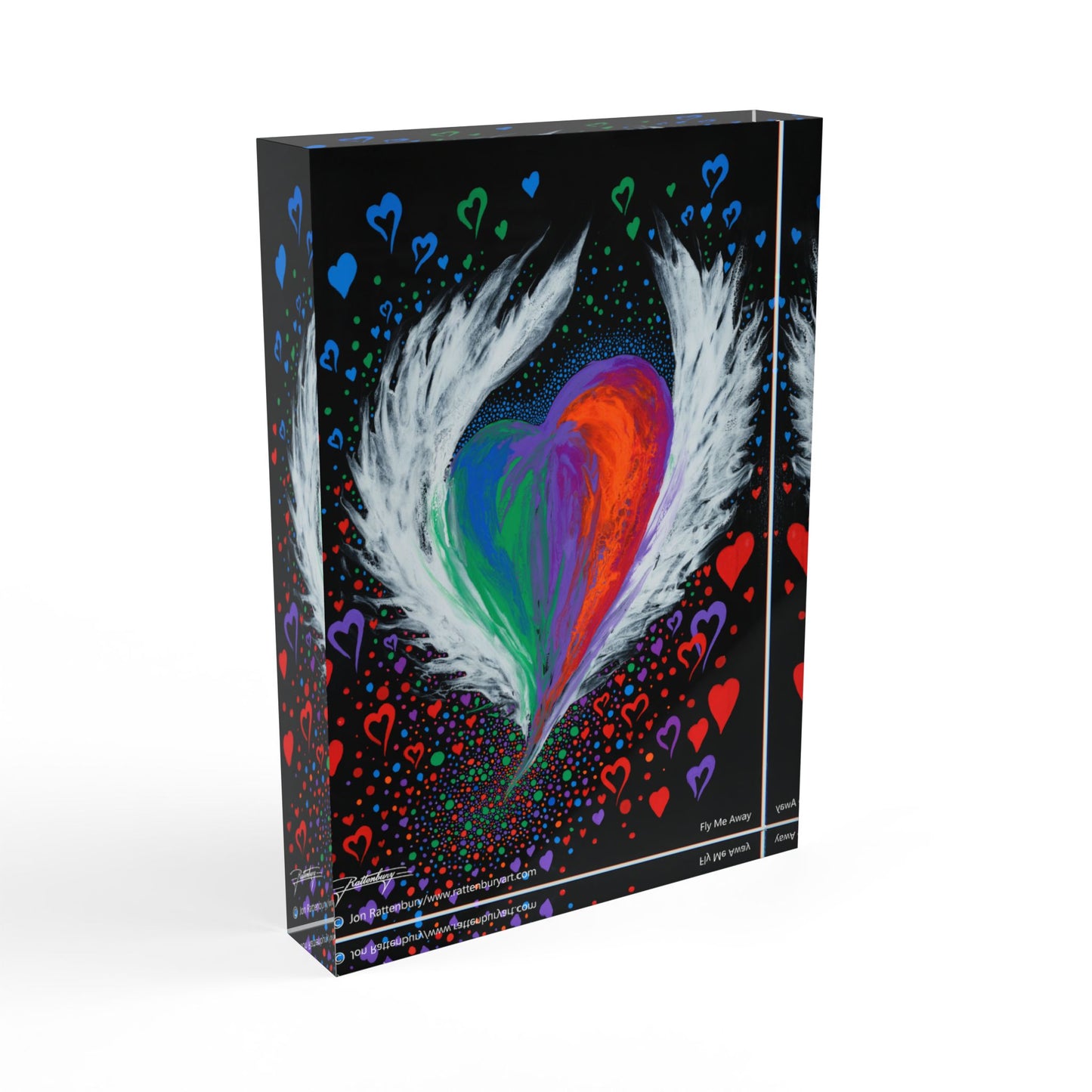 Acrylic Photo Block - Fly Me Away