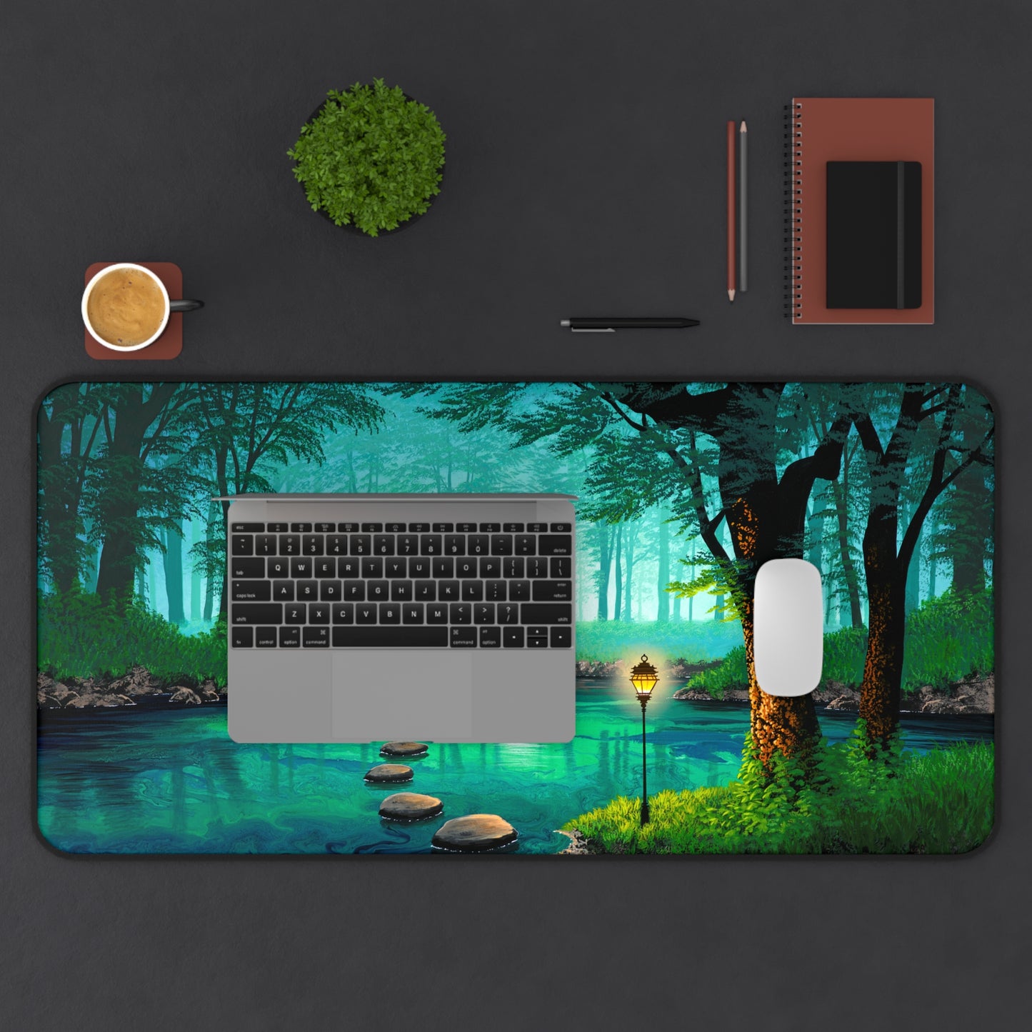 Desk Mat - On the Right Path