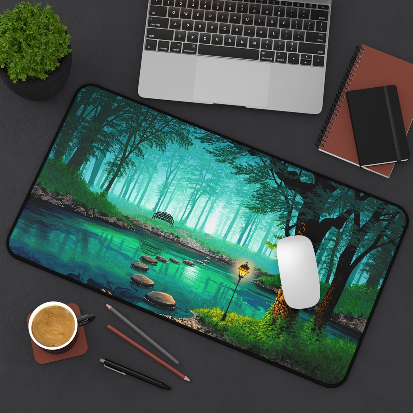 Desk Mat - On the Right Path