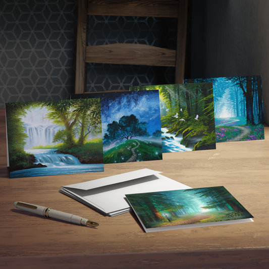 Multi-Design Greeting Cards (5-Pack) Landscapes 1