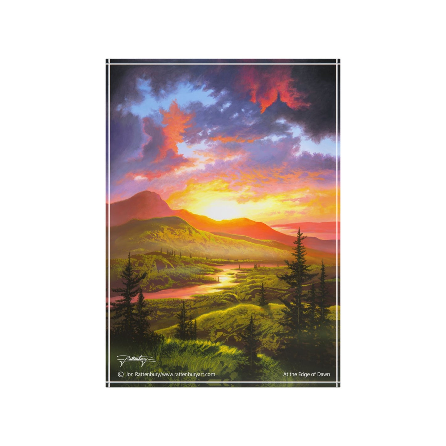 Acrylic Photo Block - At the Edge of Dawn
