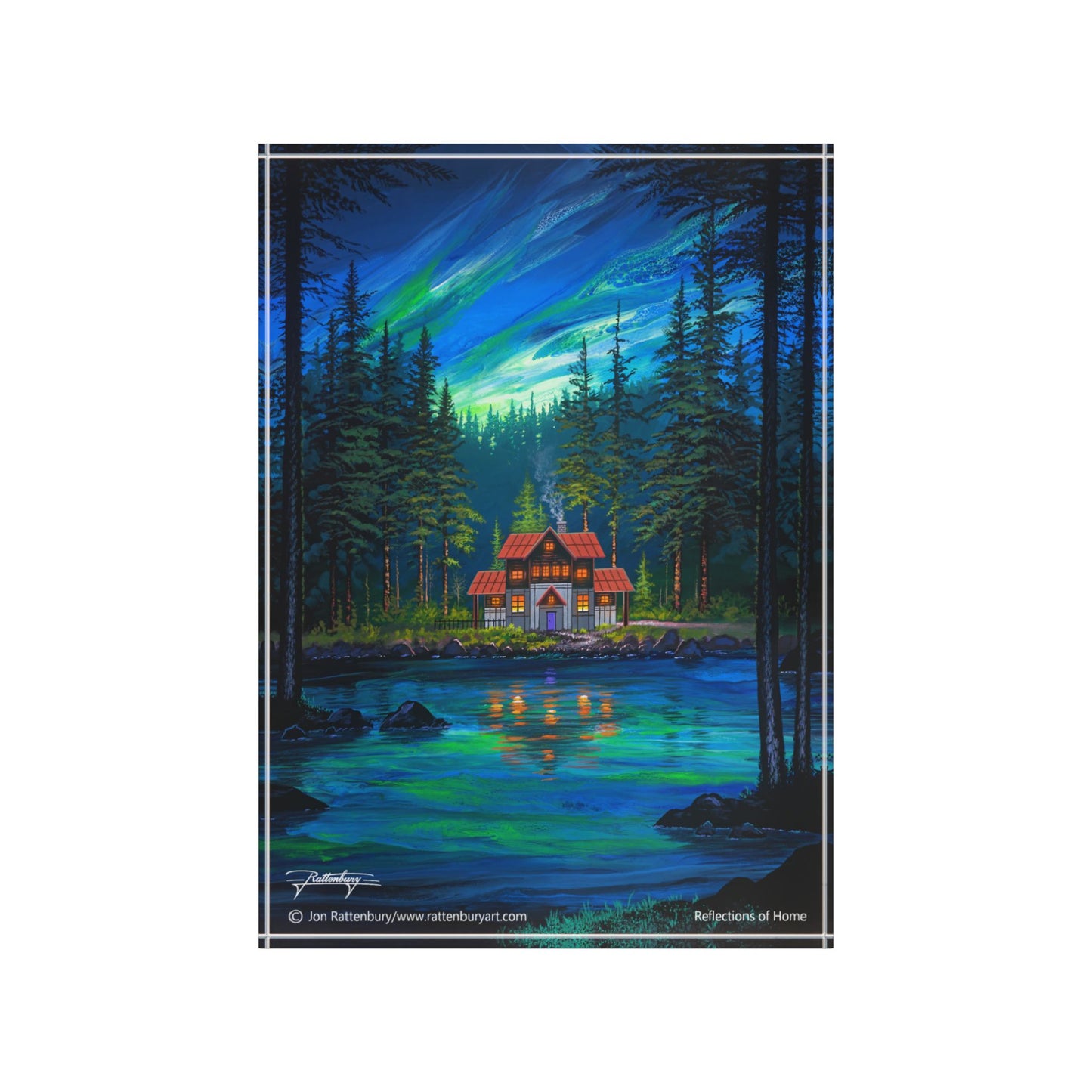 Acrylic Photo Block - Reflections of Home