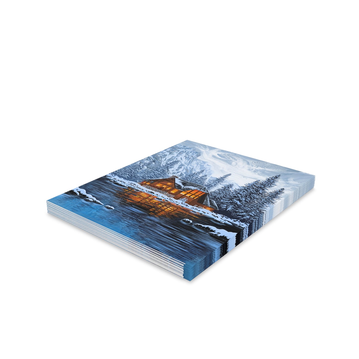 Greeting cards (8, 16, or 24 pack) - Winter Escape