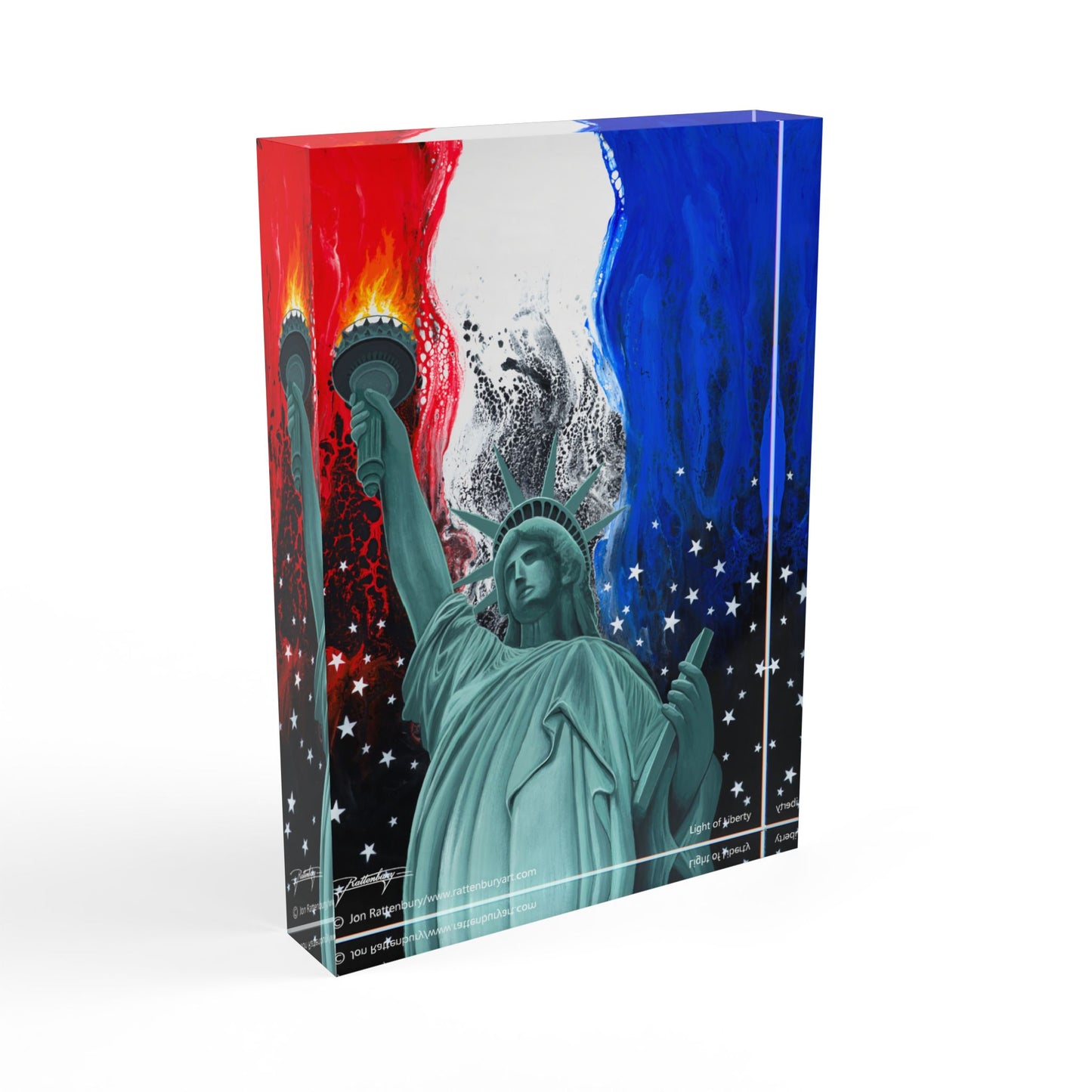 Acrylic Photo Block - Light of Liberty