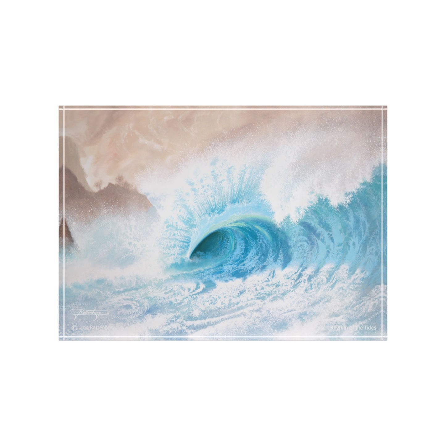 Acrylic Photo Block - Rhythm of the Tides