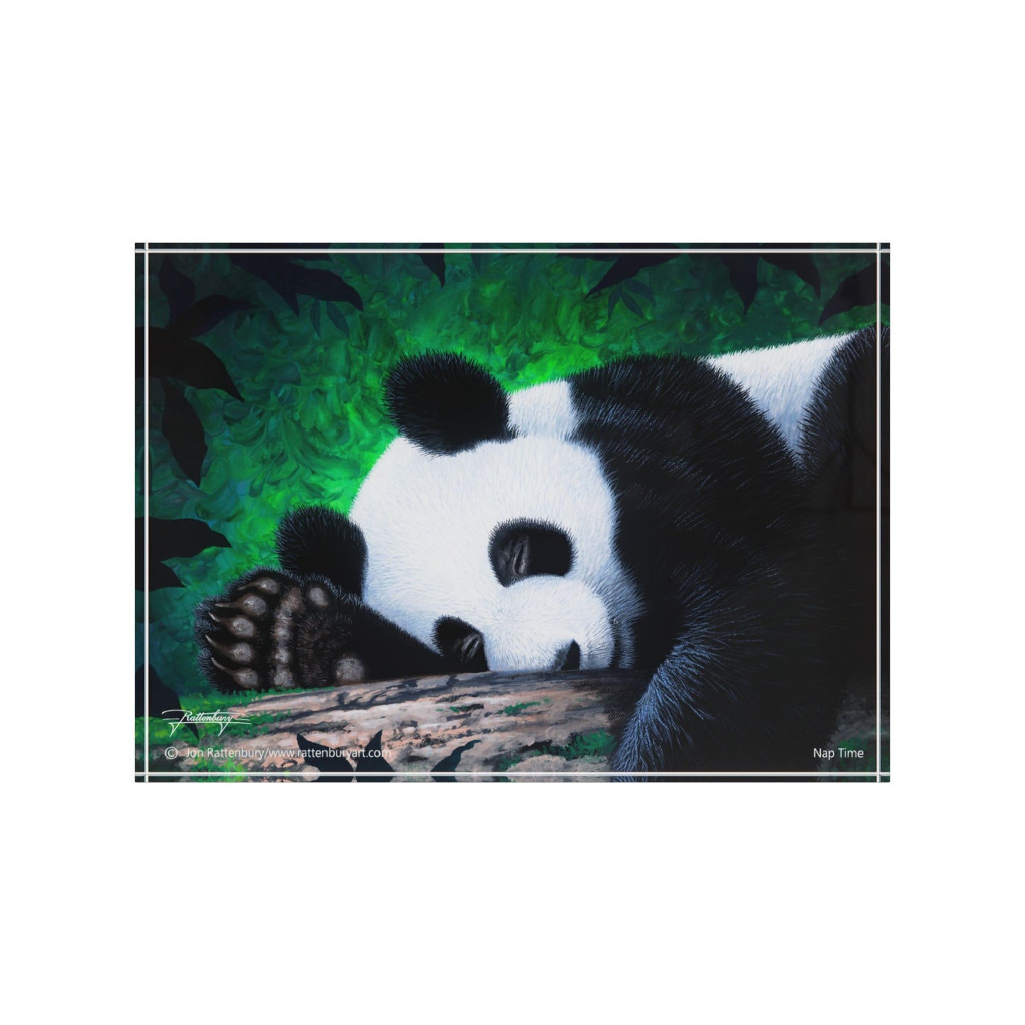 Acrylic Photo Block - Nap Time