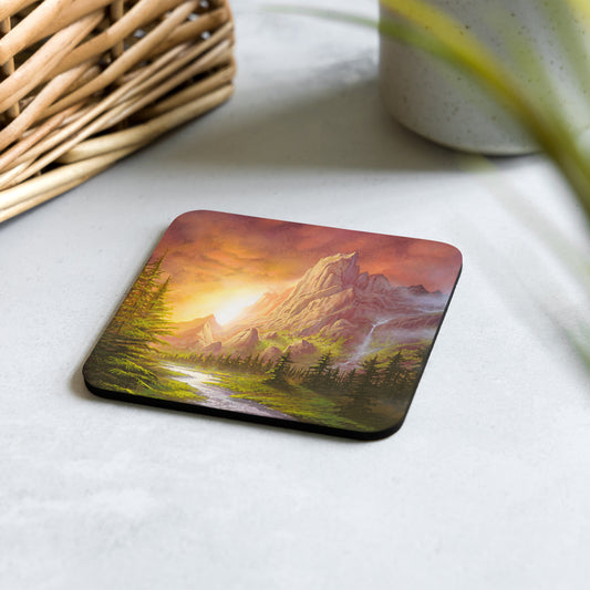 Cork-back coaster - Daybreak Dream
