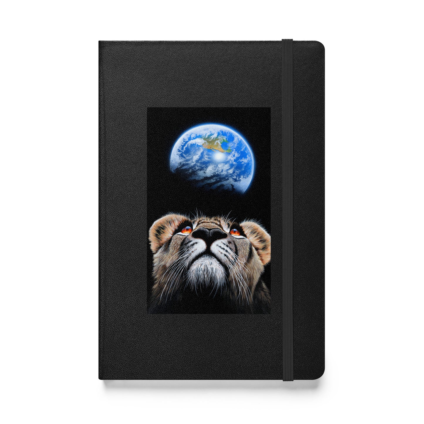 Hardcover bound notebook - World View