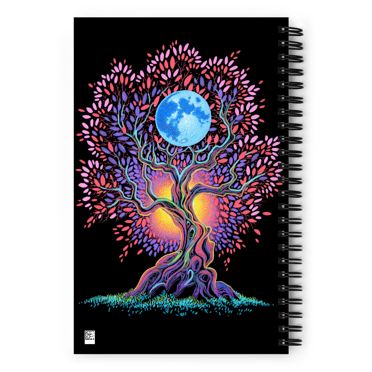 Spiral notebook - Lunar Embrace
